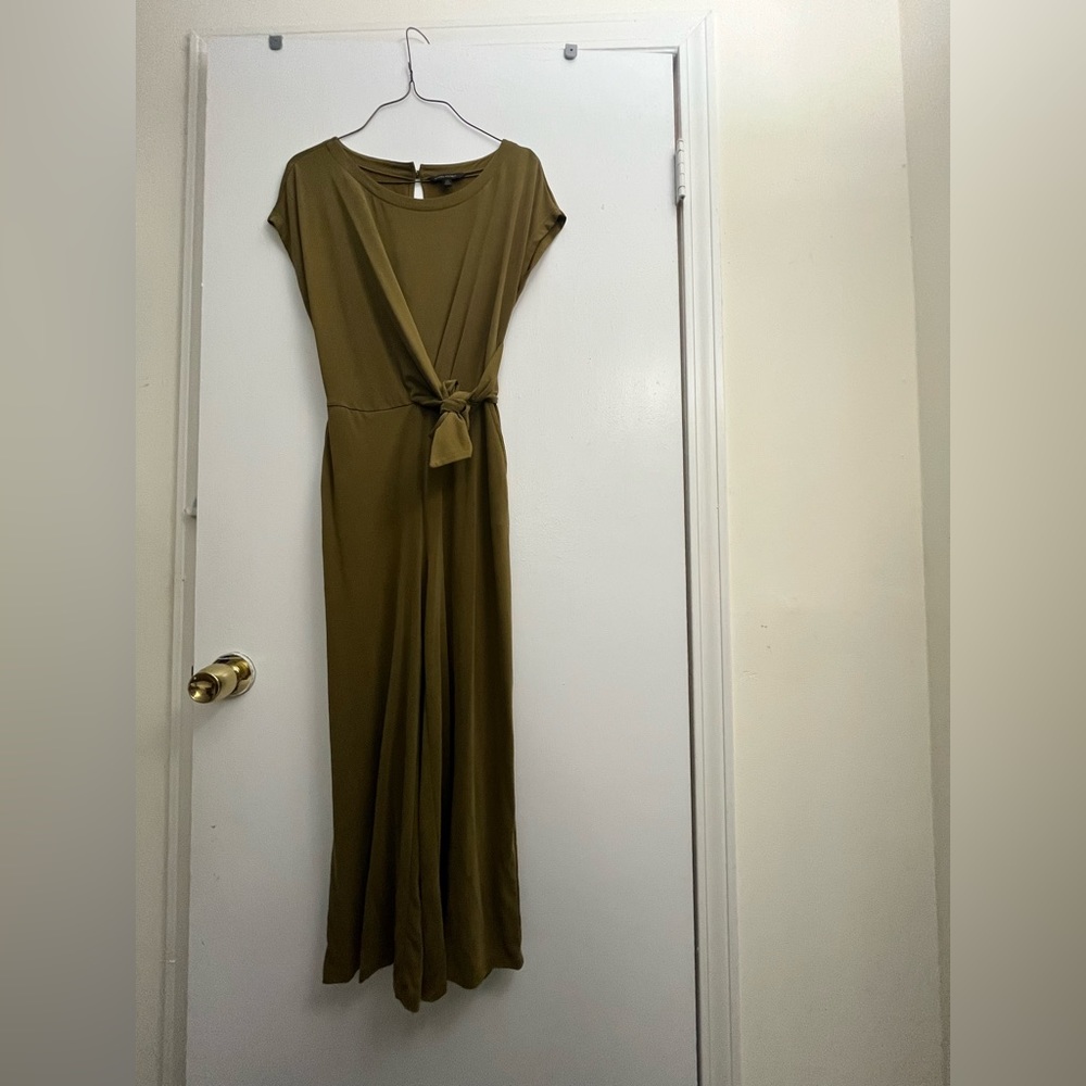 Banana Republic wide leg pants romper